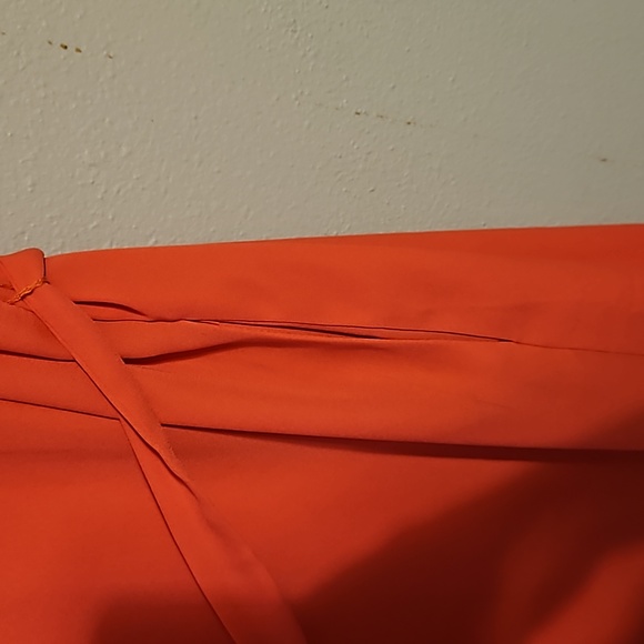 Perfectly Priscilla Dress, size 1xl, 100% polyester, color  Coral - Picture 4 of 5